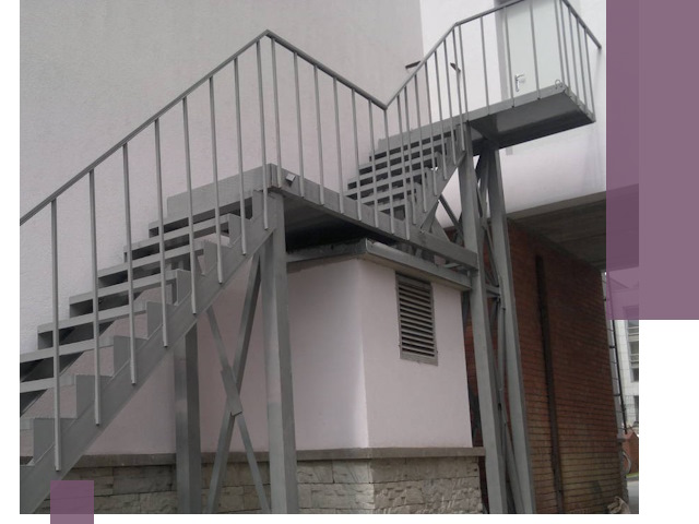 Монтаж пожарных лестниц под ключ в Ярцеве с гарантией качества