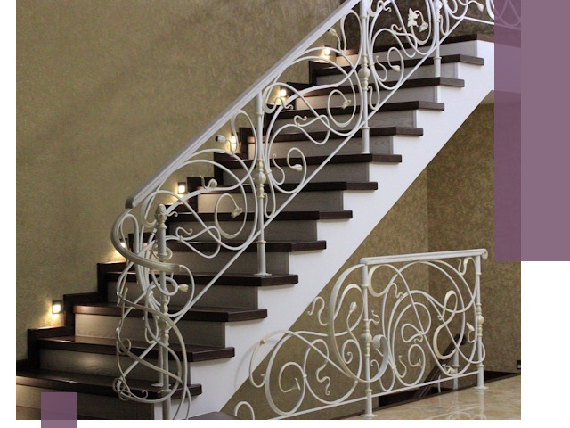 Кованые лестницы под ключ в Ярцеве — изготовление и монтаж