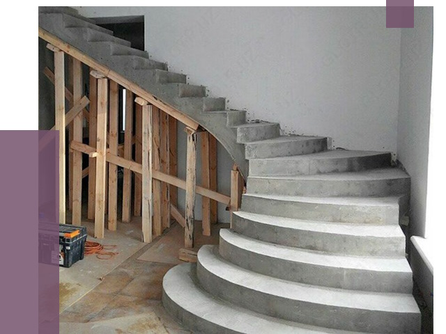 Изготовление бетонных лестниц под ключ в Ярцеве от 19839 руб. | ПРОЛЁТ-Рцв