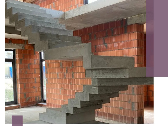 Изготовление бетонных лестниц под ключ в Ярцеве