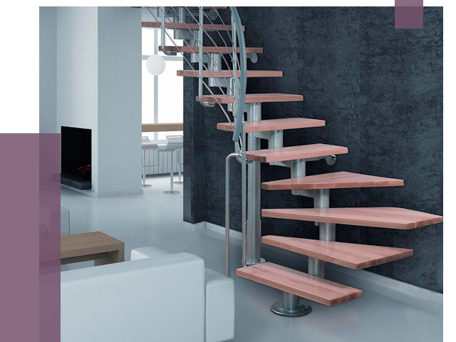 Модульные лестницы в Ярцеве от 16787 руб. — купить в ПРОЛЁТ-Рцв