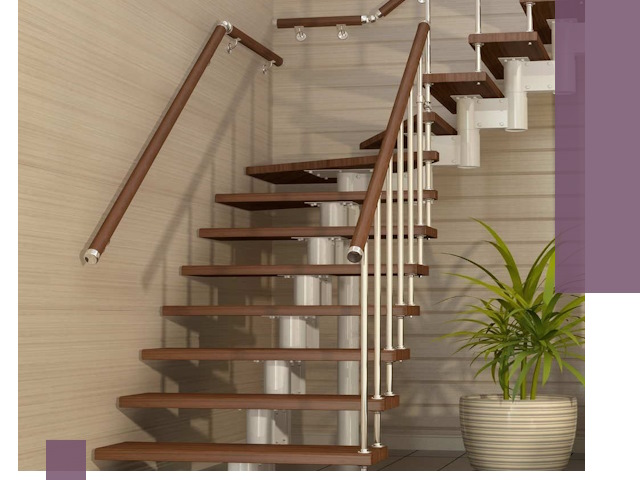 Изготовление модульных лестниц под ключ в Ярцеве