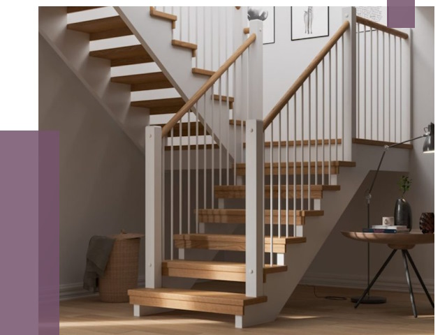 Маршевые лестницы в Ярцеве от 37898 руб. — монтаж | ПРОЛЁТ-Рцв