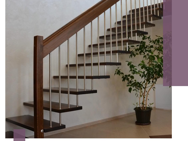 Лестницы на больцах под ключ в Ярцеве – изготовление и монтаж