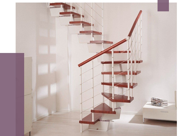 Изготовление лестниц на больцах в Ярцеве от 9665 руб. | ПРОЛЁТ-Рцв