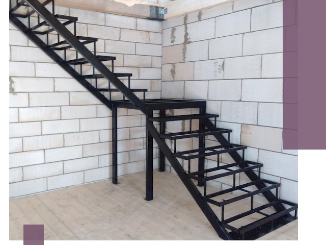 Лестницы на металлокаркасе под ключ в Ярцеве — изготовление и монтаж