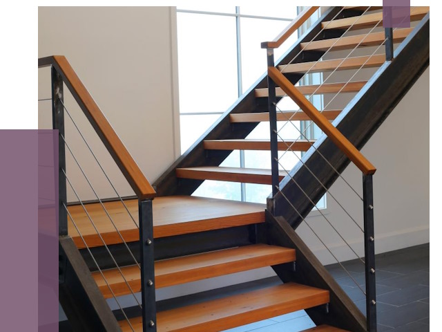 Изготовление лестниц на металлокаркасе в Ярцеве от 18822 руб. | ПРОЛЁТ-Рцв