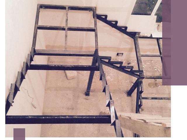 Монтаж лестниц на металлокаркасе в Ярцеве быстро и качественно