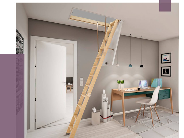 Чердачные лестницы в Ярцеве — от 14498 руб. | ПРОЛЁТ-Рцв