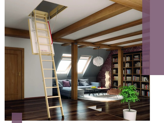 Чердачные лестницы под ключ в Ярцеве: изготовление и монтаж