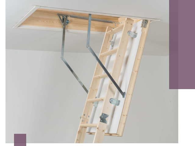 Установка чердачной лестницы под ключ в Ярцеве