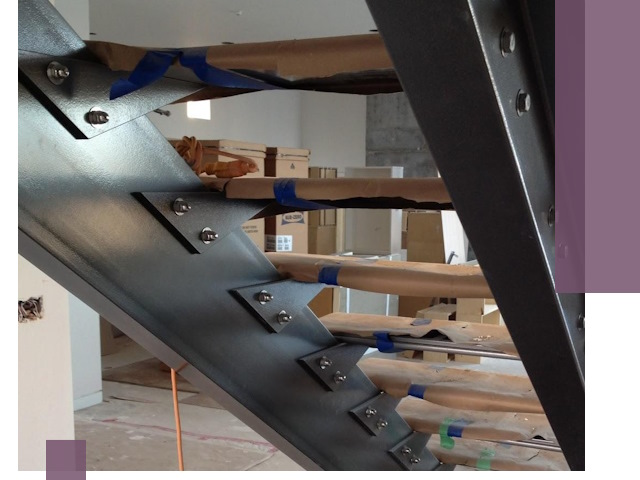 Усиление лестничных конструкций и усиление опор в Ярцеве