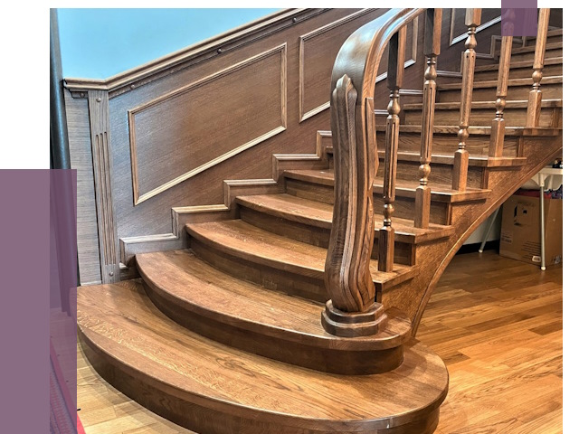 Дубовые лестницы под ключ в Ярцеве от 175502 руб. — ПРОЛЁТ-Рцв