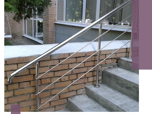 Перила из нержавеющей стали высокого качества в Ярцеве