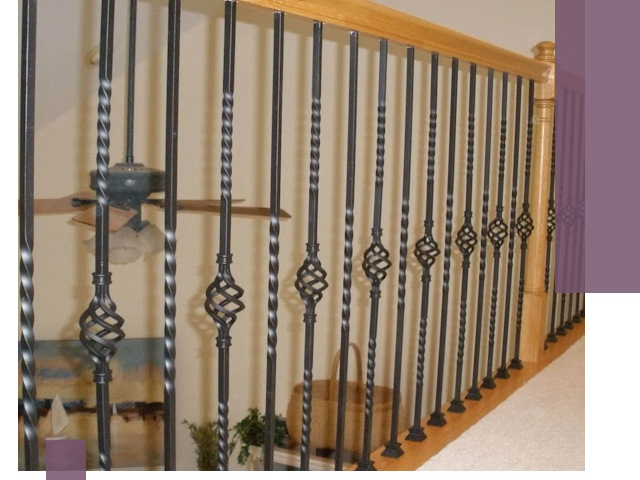 Изготовление и монтаж кованных перил в Ярцеве под ключ