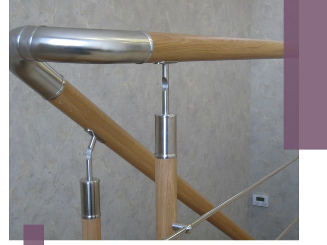 Комбинированные перила на заказ в Ярцеве — монтаж и производство