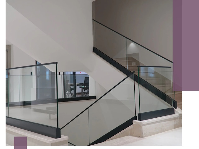 Стеклянные перила премиум-класса с установкой в Ярцеве