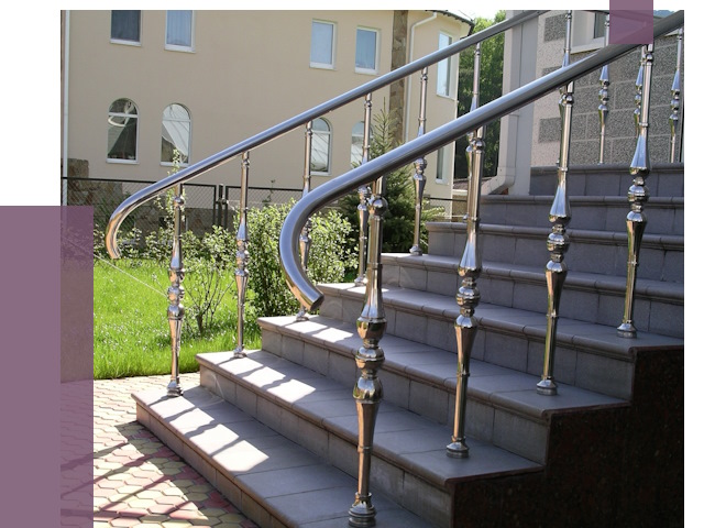 Перила для крыльца в Ярцеве от 10683 руб. — монтаж ПРОЛЁТ-Рцв