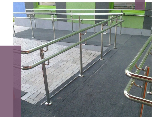 Ограждения пандусов в Ярцеве от 4324 руб. монтаж | ПРОЛЁТ-Рцв