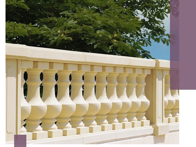 Установка балюстрады в Ярцеве: изготовление и монтаж под ключ