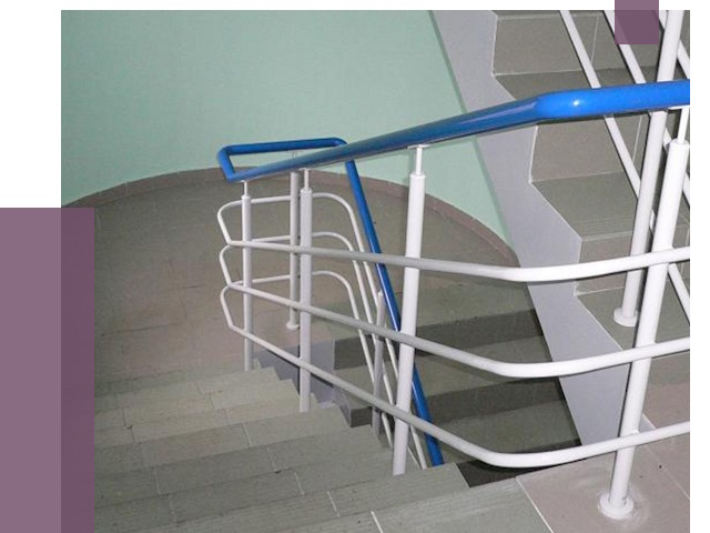 Перила в подъезде в Ярцеве — установка и замена от 7376 руб. | ПРОЛЁТ-Рцв