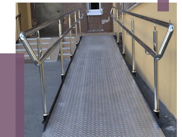 Пандусы в Ярцеве от 12209 руб. — установка для инвалидов | ПРОЛЁТ-Рцв