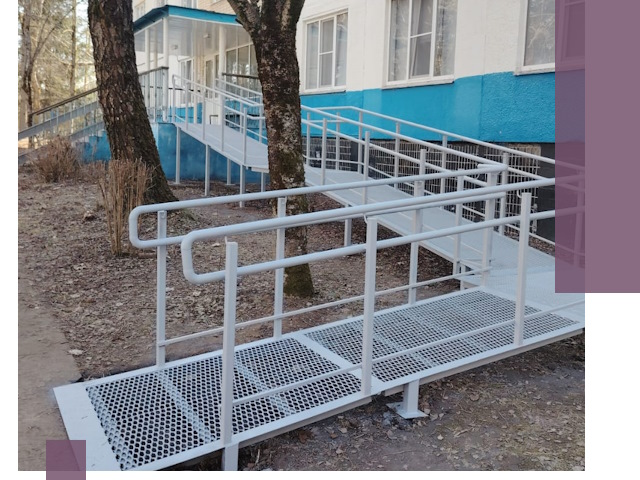 Пандусы под ключ в Ярцеве: изготовление, монтаж и демонтаж