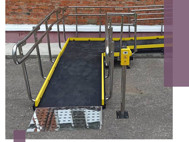 Изготовление наклонных пандусов для инвалидов в Ярцеве