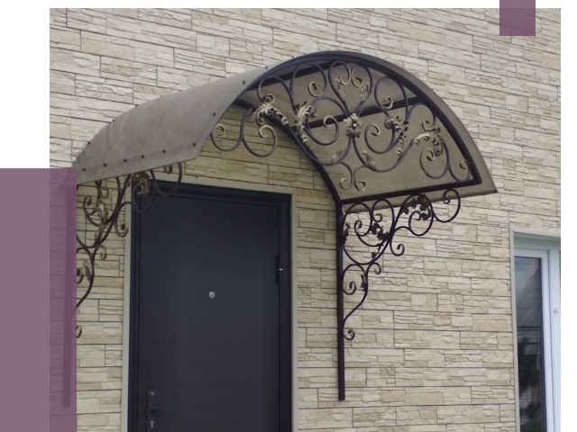 Ремонт козырьков в Ярцеве от 7376 руб.  | ПРОЛЁТ-Рцв