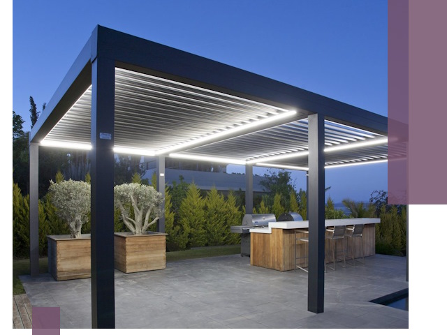 Навесы отдельно стоящие под ключ в Ярцеве из металла и поликарбоната