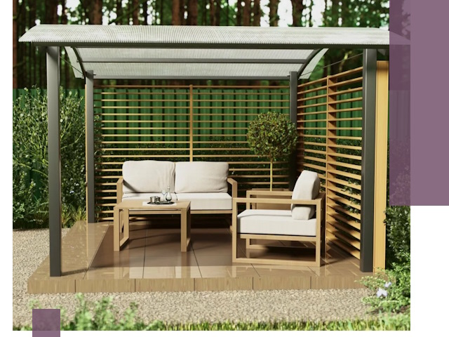 Навесы для дачи в Ярцеве: изготовление, монтаж и демонтаж