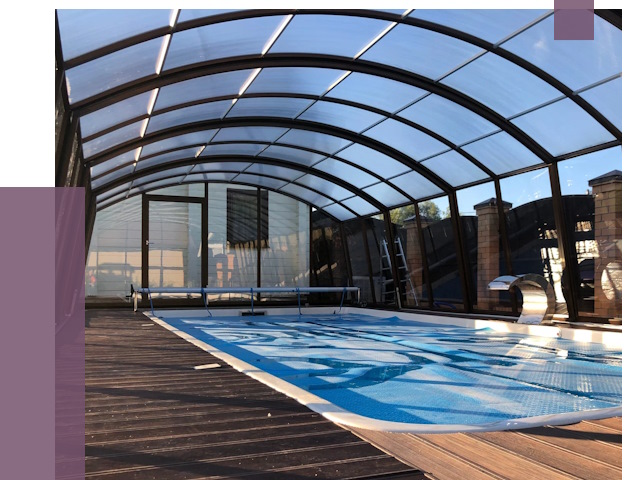 Навесы для бассейна в Ярцеве от 16685 руб. под ключ | ПРОЛЁТ-Рцв