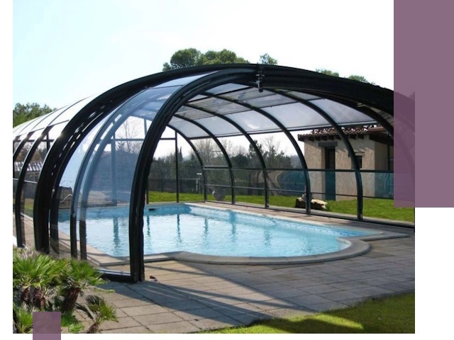 Навесы для бассейна в Ярцеве: изготовление и монтаж под ключ