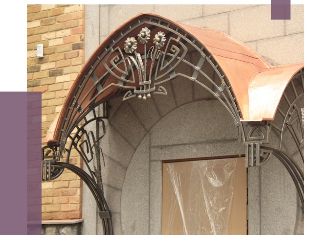 Арочные козырьки в Ярцеве от 14498 руб. 