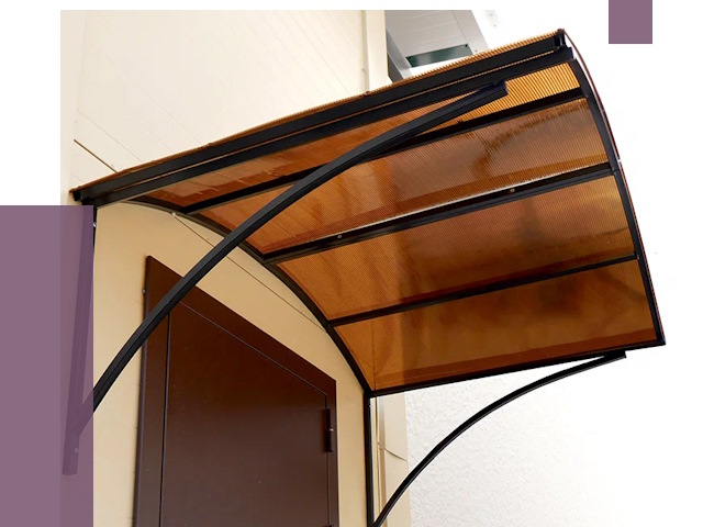 Недорогие козырьки в Ярцеве от 7549 руб.  | ПРОЛЁТ-Рцв