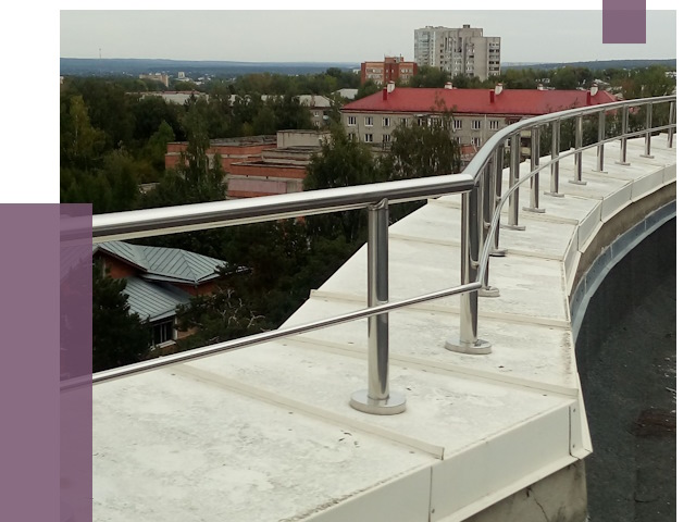 Парапеты и ограждения кровли в Ярцеве от 4934 руб.