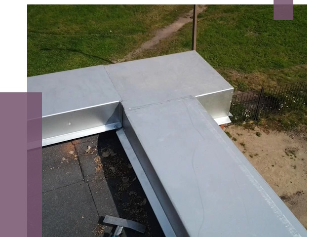 Оцинкованные парапеты в Ярцеве от 7987 руб.  | ПРОЛЁТ-Рцв