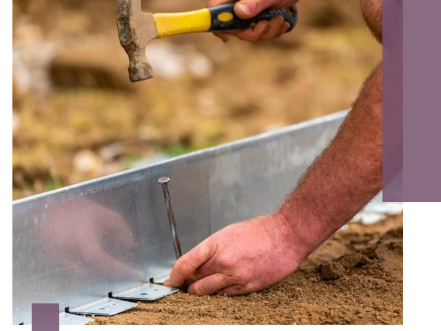 Монтаж металлических бордюров в Ярцеве быстро и качественно