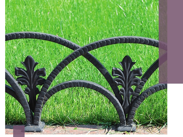 Декоративные металлические бордюры под ключ в Ярцеве