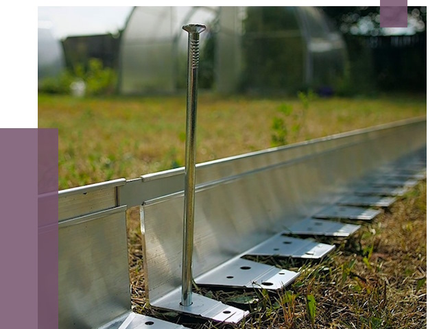 Металлические бордюры для газона в Ярцеве от 4273 руб. | ПРОЛЁТ-Рцв