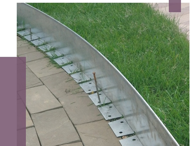 Металлические бордюры для тротуаров в Ярцеве от 8648 руб.