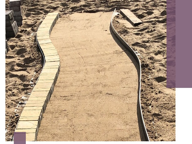 Металлические бордюры для тротуаров в Ярцеве — прочные и долговечные