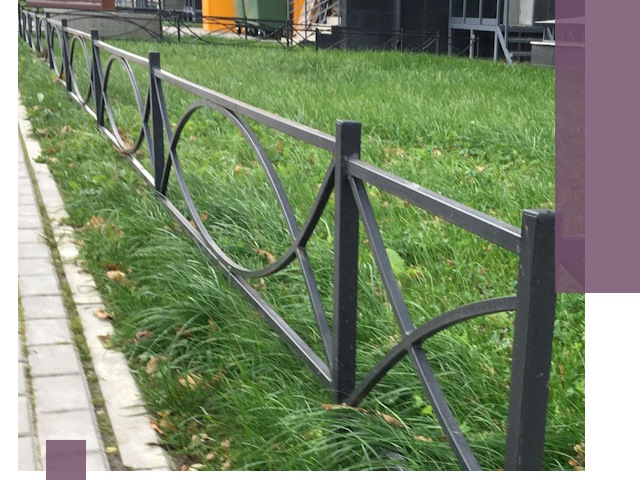 Газонные ограждения из металла в Ярцеве — монтаж и продажа