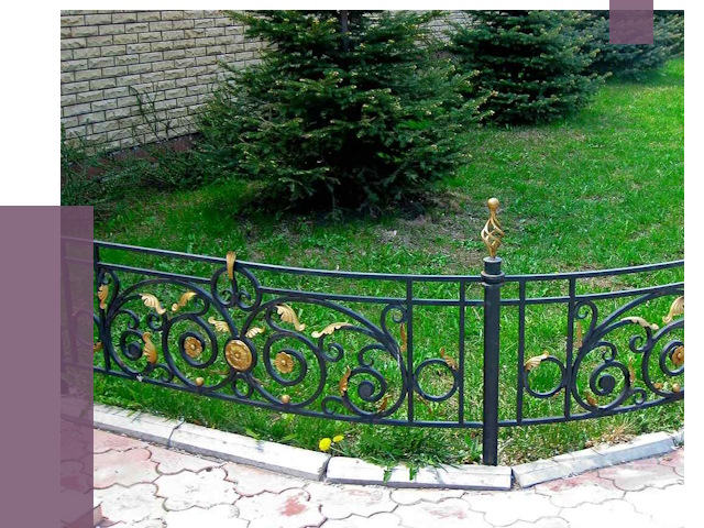 Кованые газонные ограждения в Ярцеве от 7580 руб. — ПРОЛЁТ-Рцв