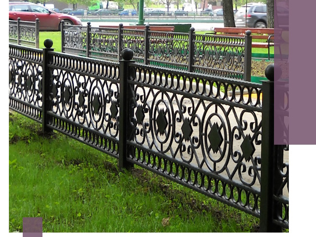 Секционные газонные ограждения под ключ в Ярцеве